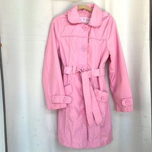 Big Chill girls M (7/8) pink Trench Coat